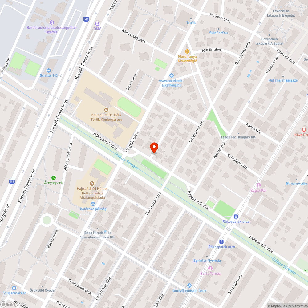 Üzemen kívüli autó Zuglóban bejelentés helye