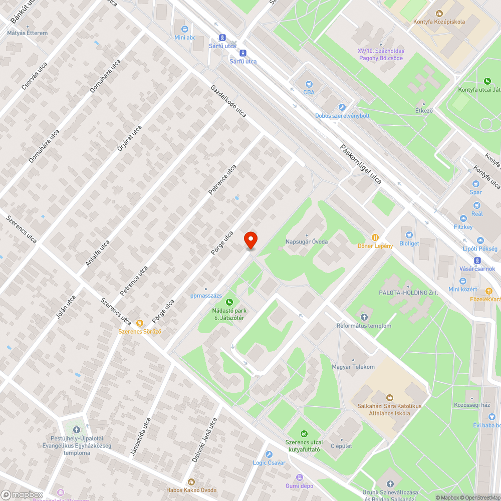 Törött kutyakakis kuka bejelentés helye