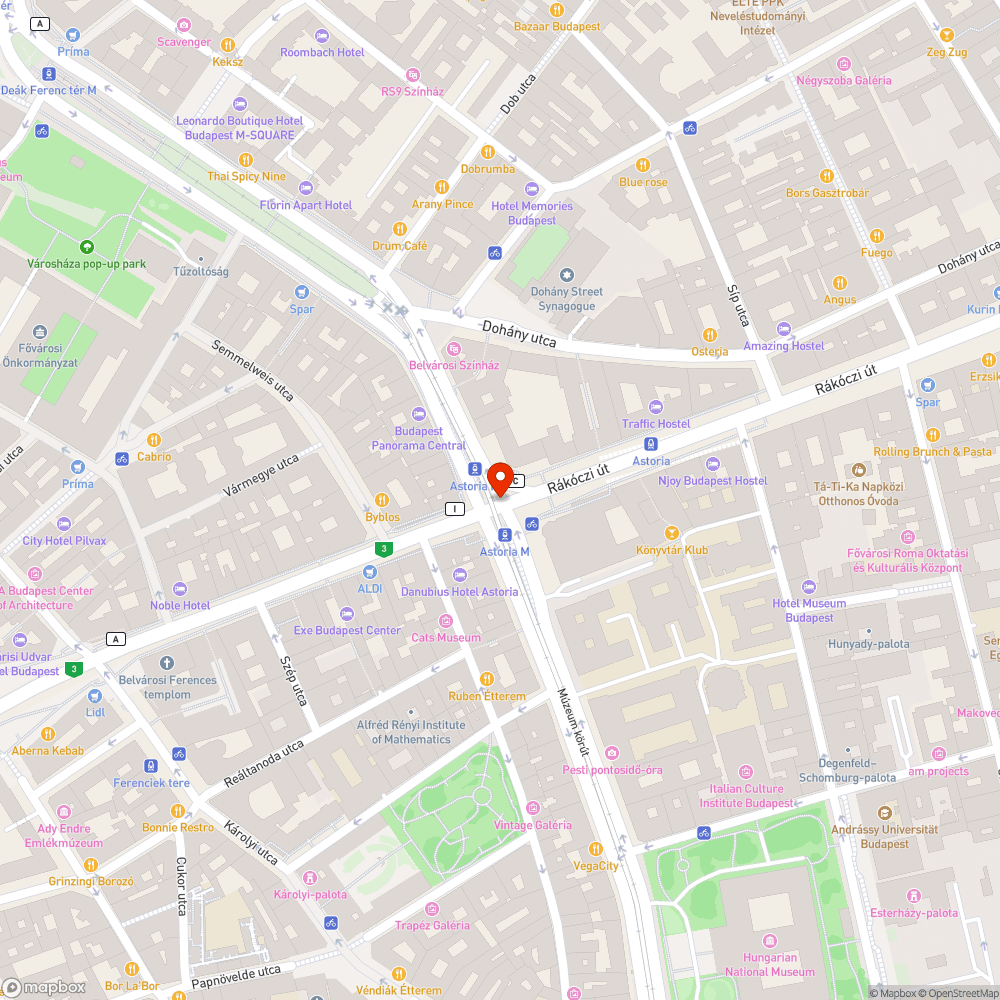 Graffitis aluljáró bejelentés helye