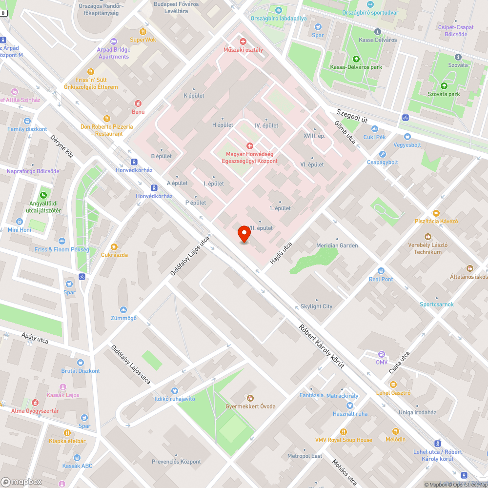 Róbert Károly körúti fák hiányoznak bejelentés helye