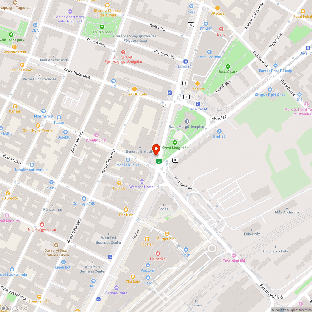 Láthatatlan bukkanó bejelentés helye