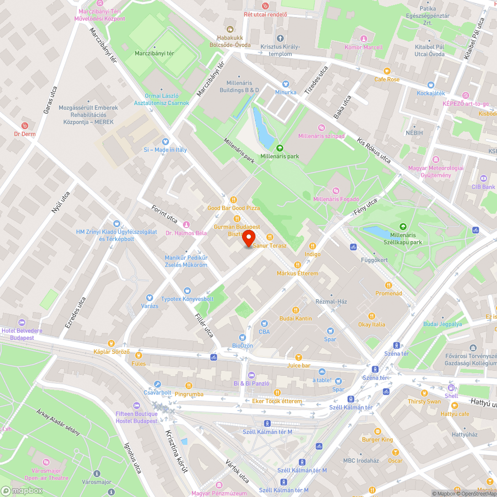 Mozgó fedlap bejelentés helye