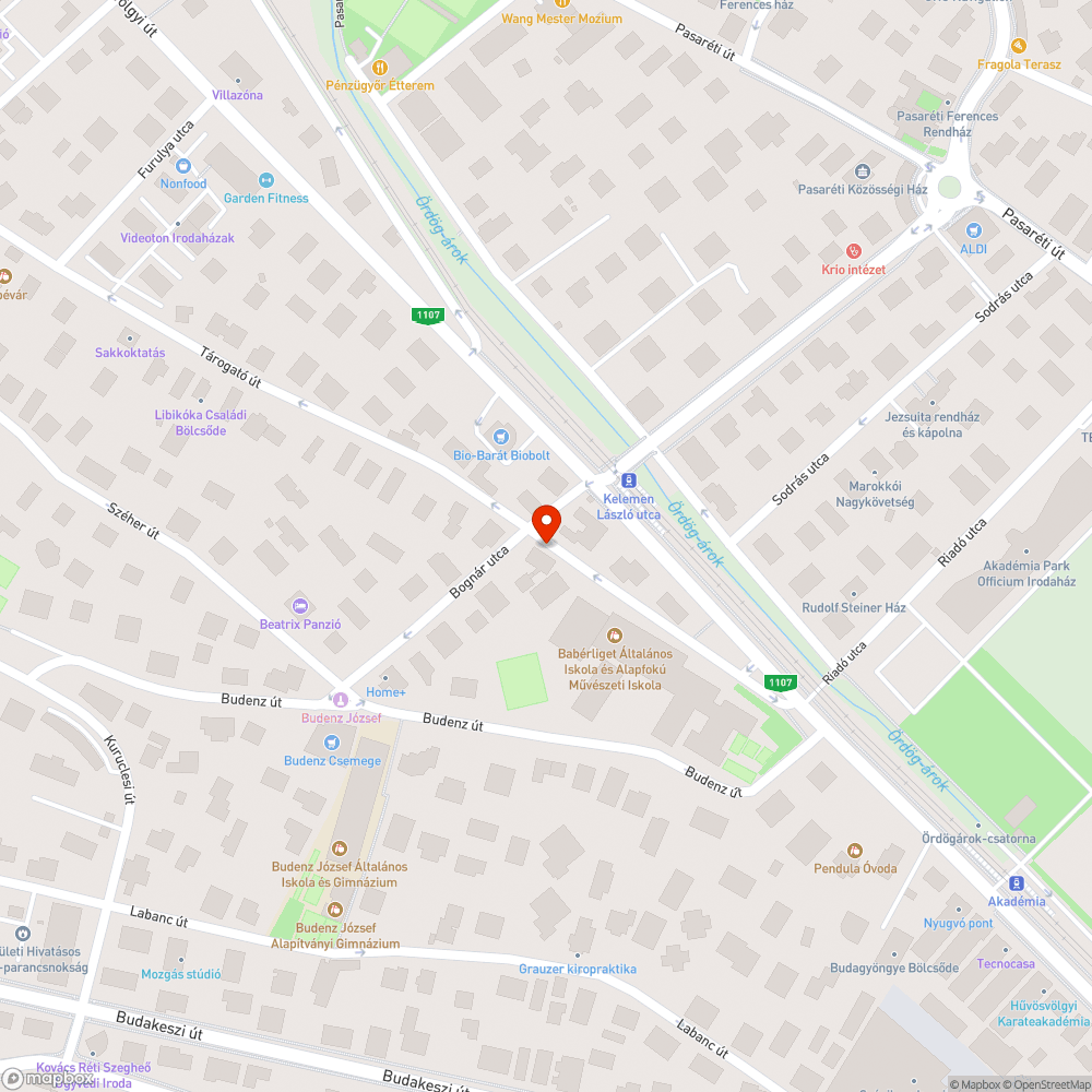 Rossz állapotú járda bejelentés helye