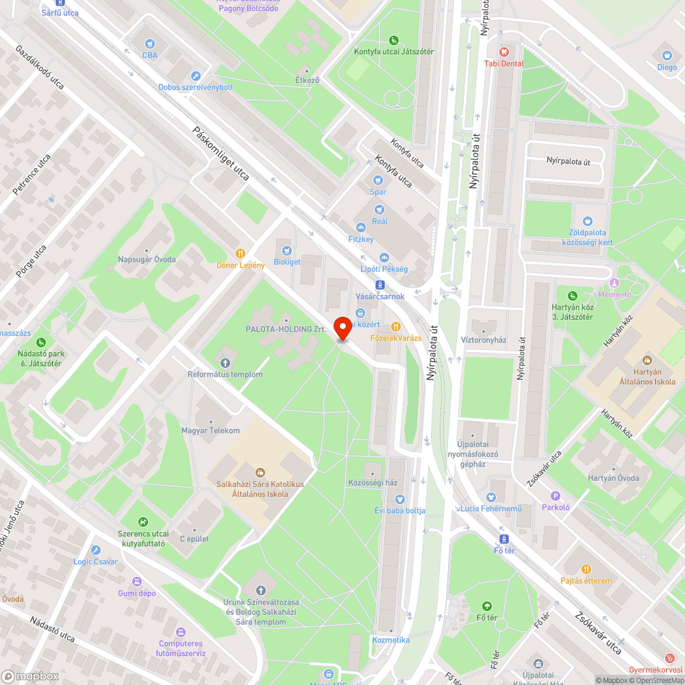 Hiányzó poller bejelentés helye