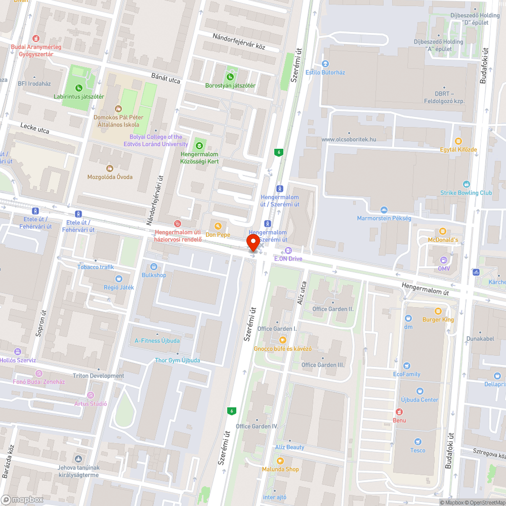 Lekopott útjelzések bejelentés helye