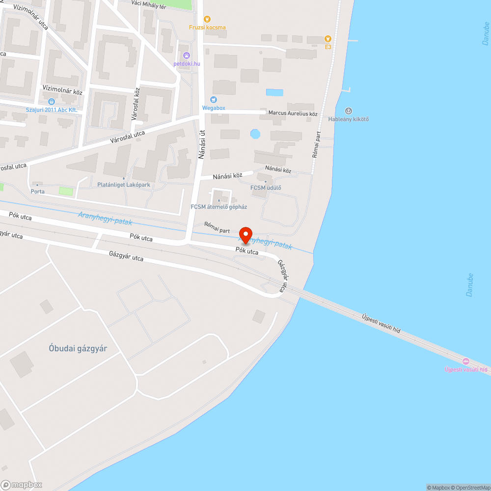 Szemét bejelentés helye