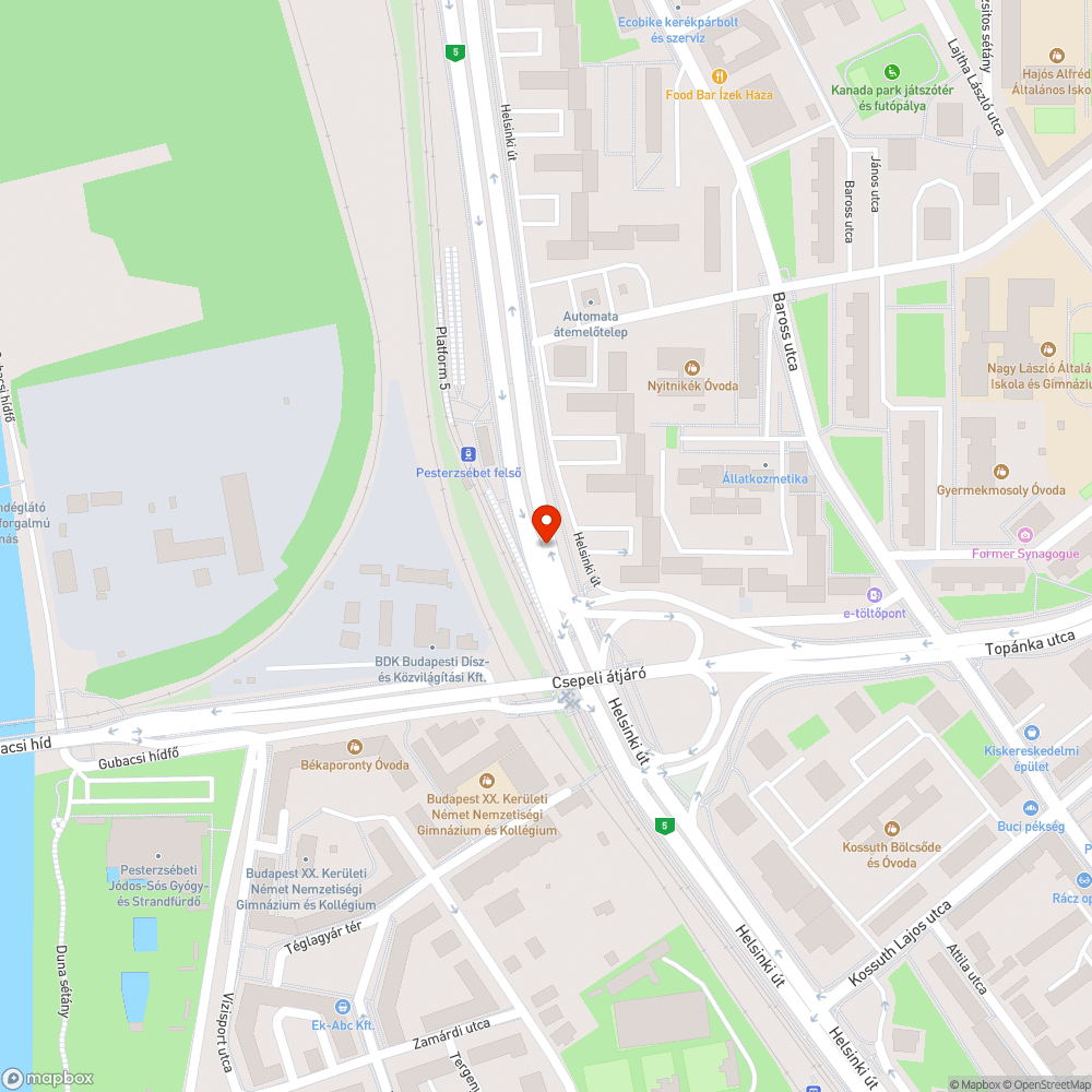 Kidöntött korlátok bejelentés helye