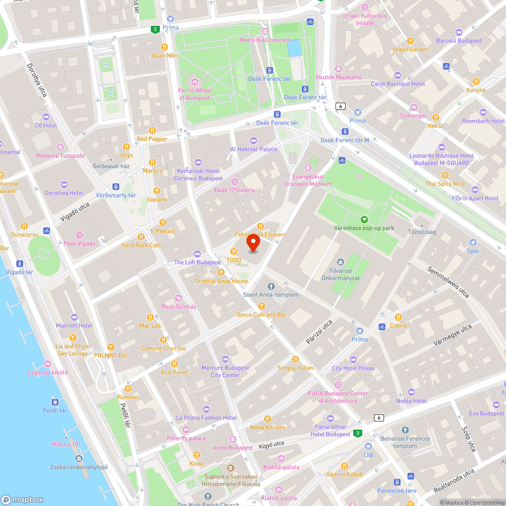 Szemét bejelentés helye