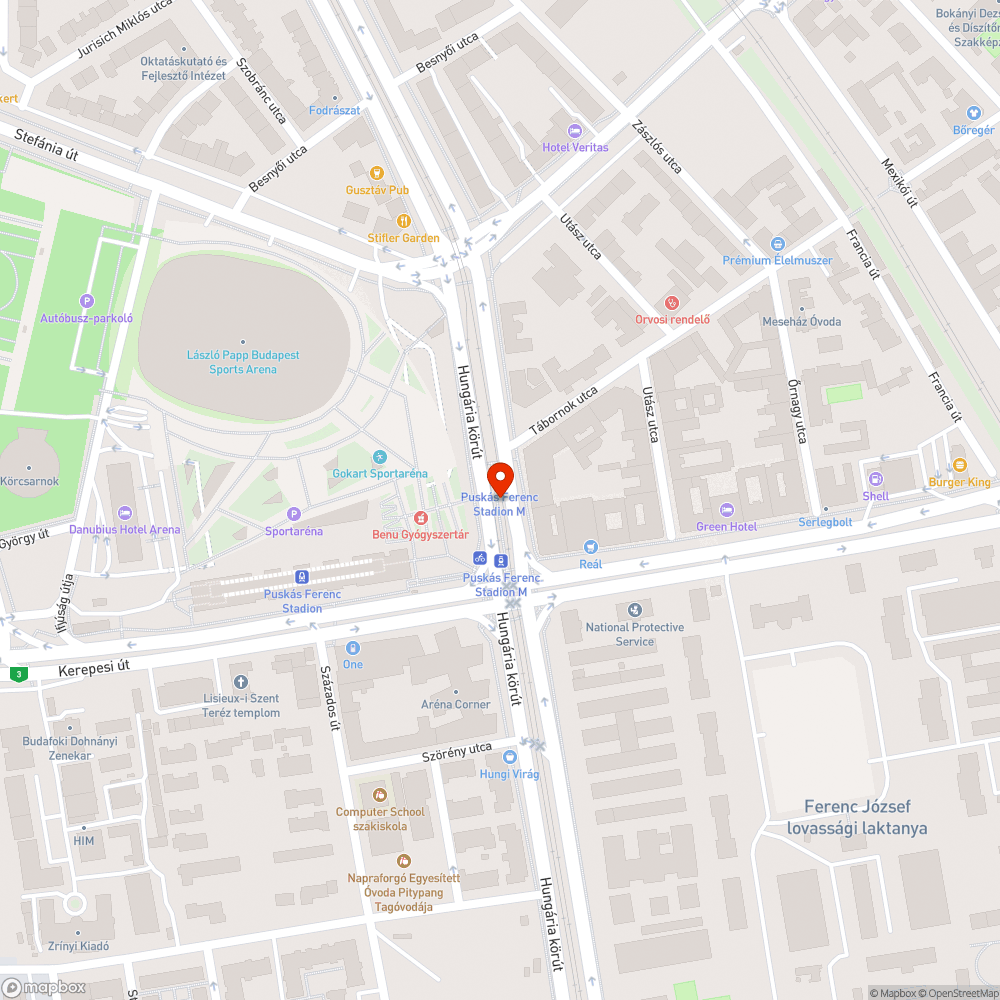 Piszkos megálló bejelentés helye