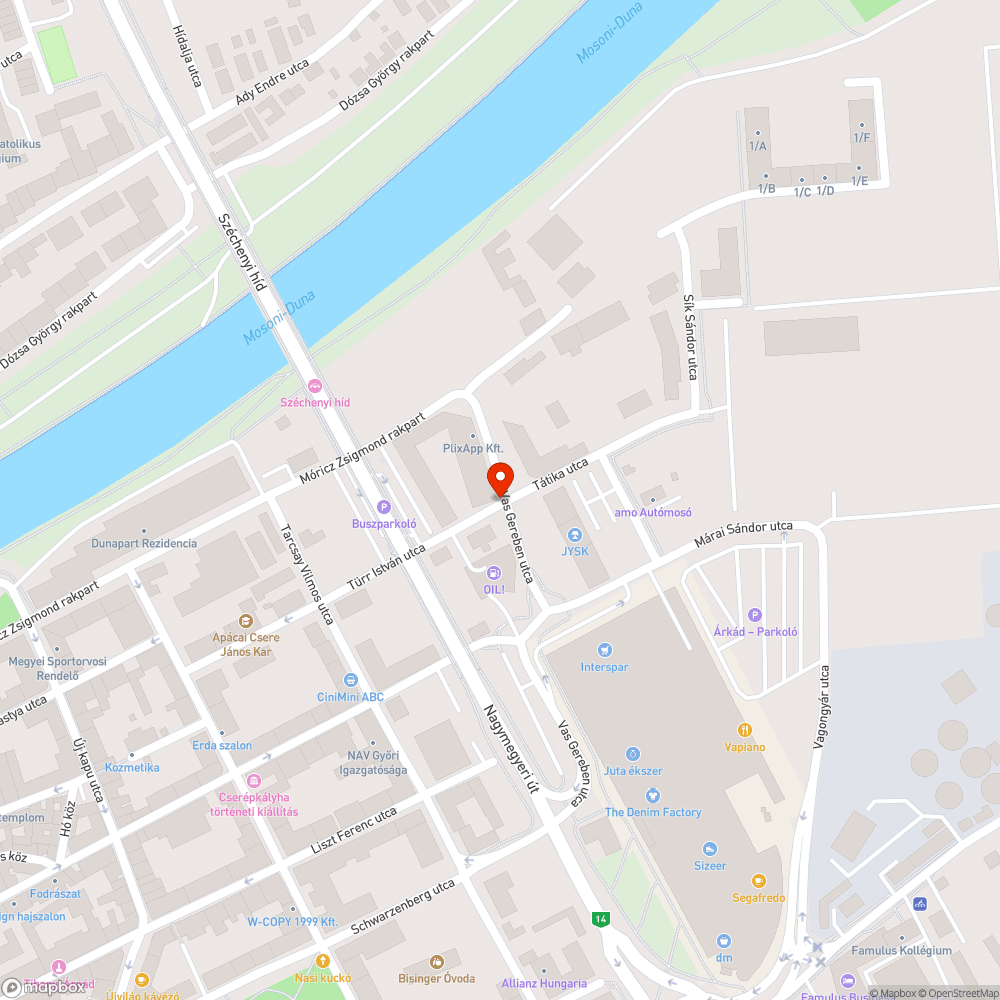 Veszélyes járda és lépcső burkolat bejelentés helye