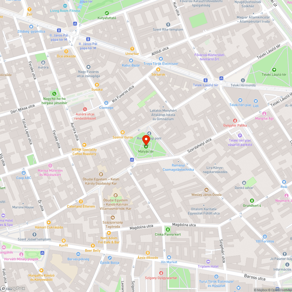 Patkányok bejelentés helye