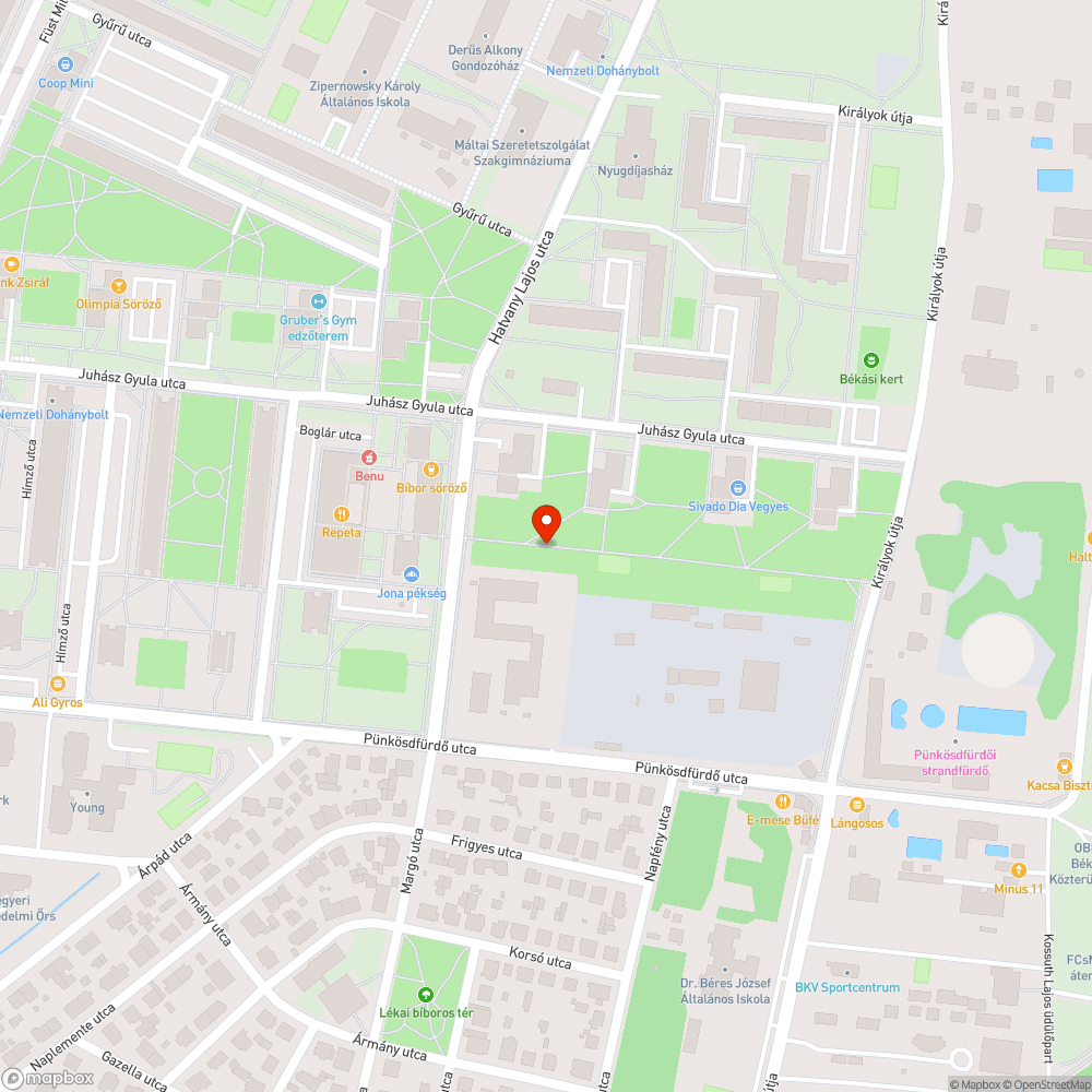 Graffitis tábla bejelentés helye