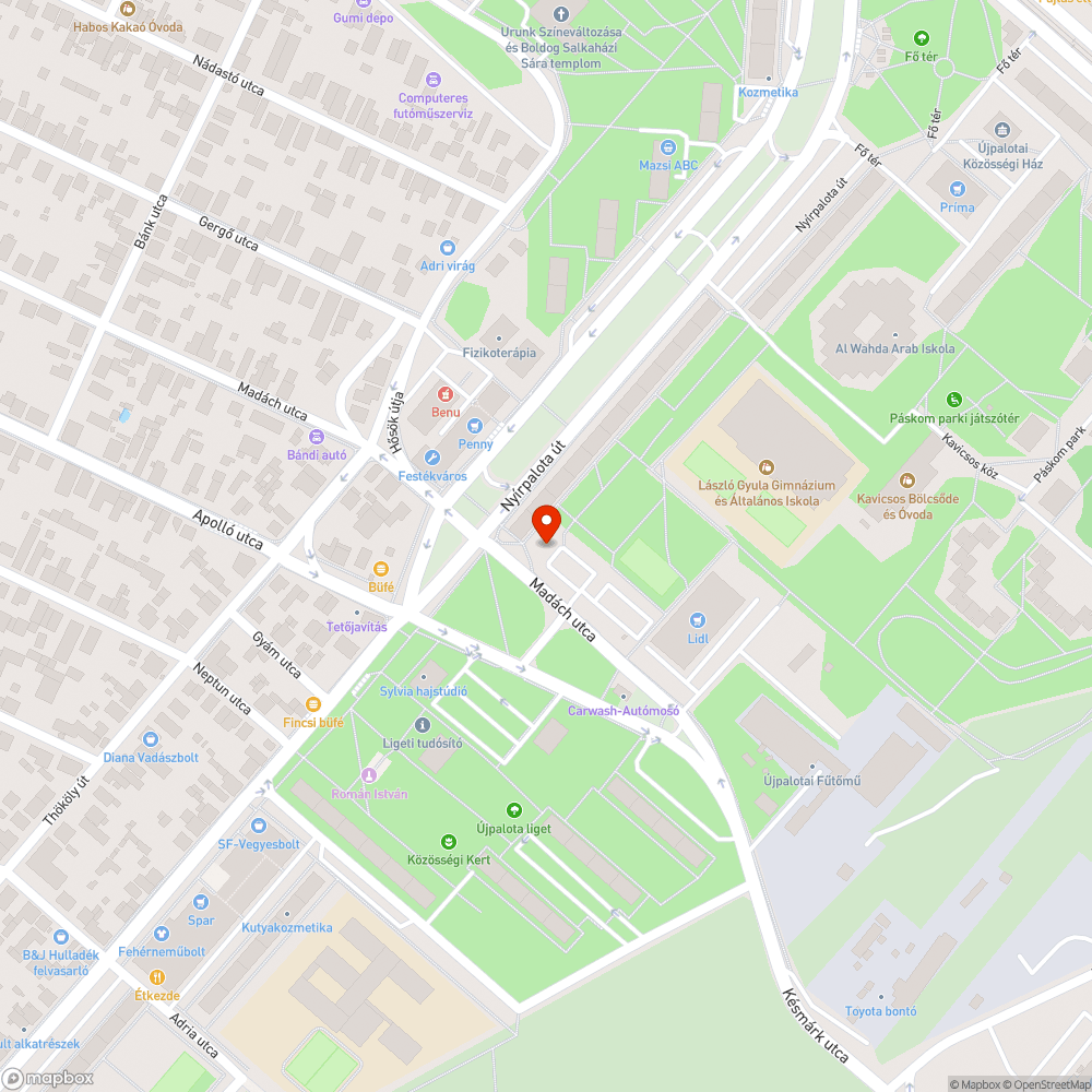 Elhagyott Volkswagen bejelentés helye