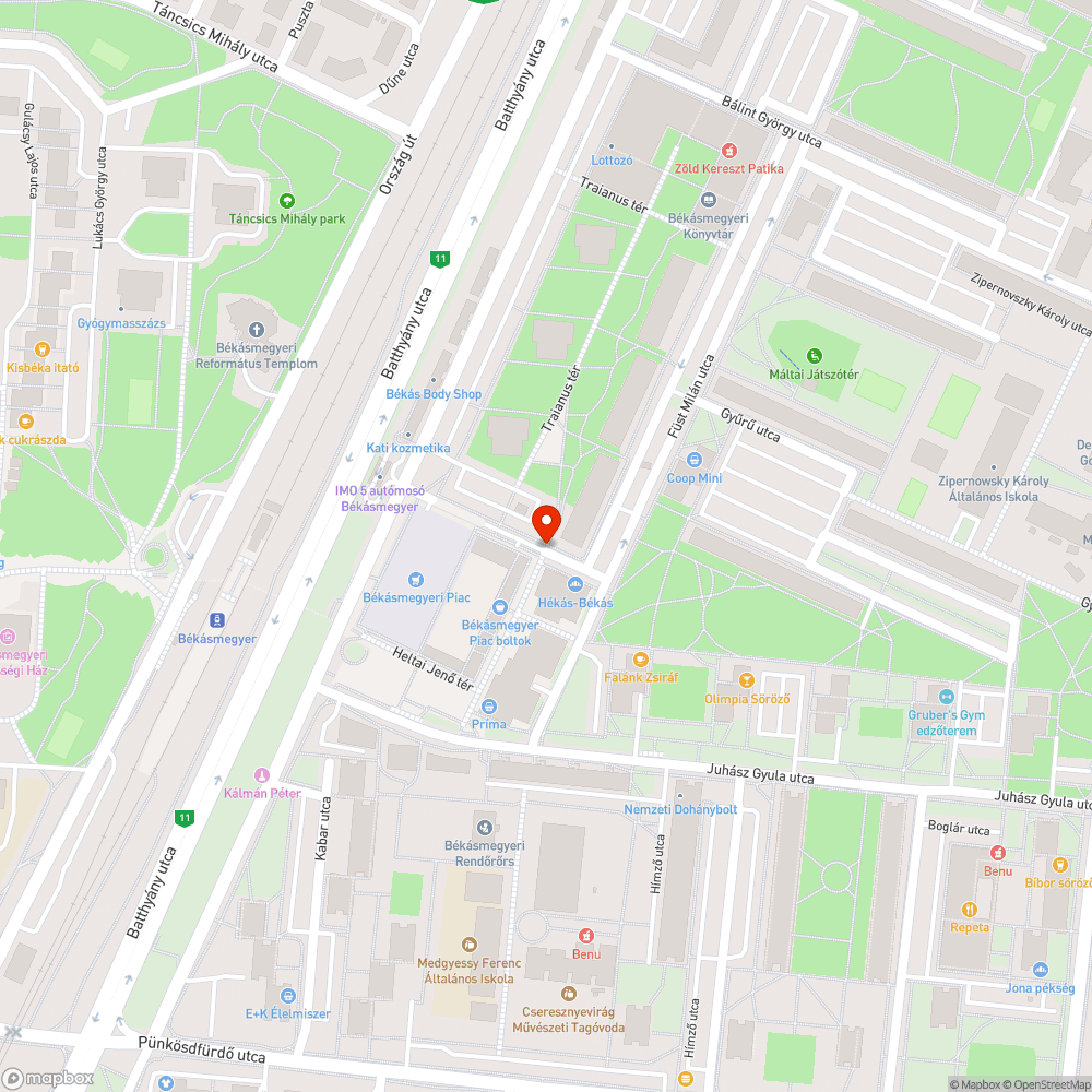 Földön a poller bejelentés helye