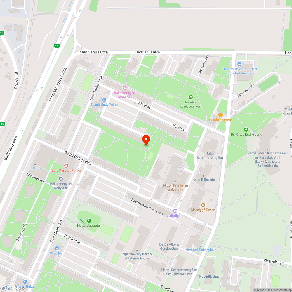 Zöldhulladék bejelentés helye