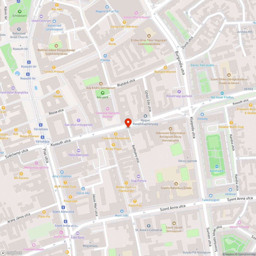 Hibás izzók bejelentés helye