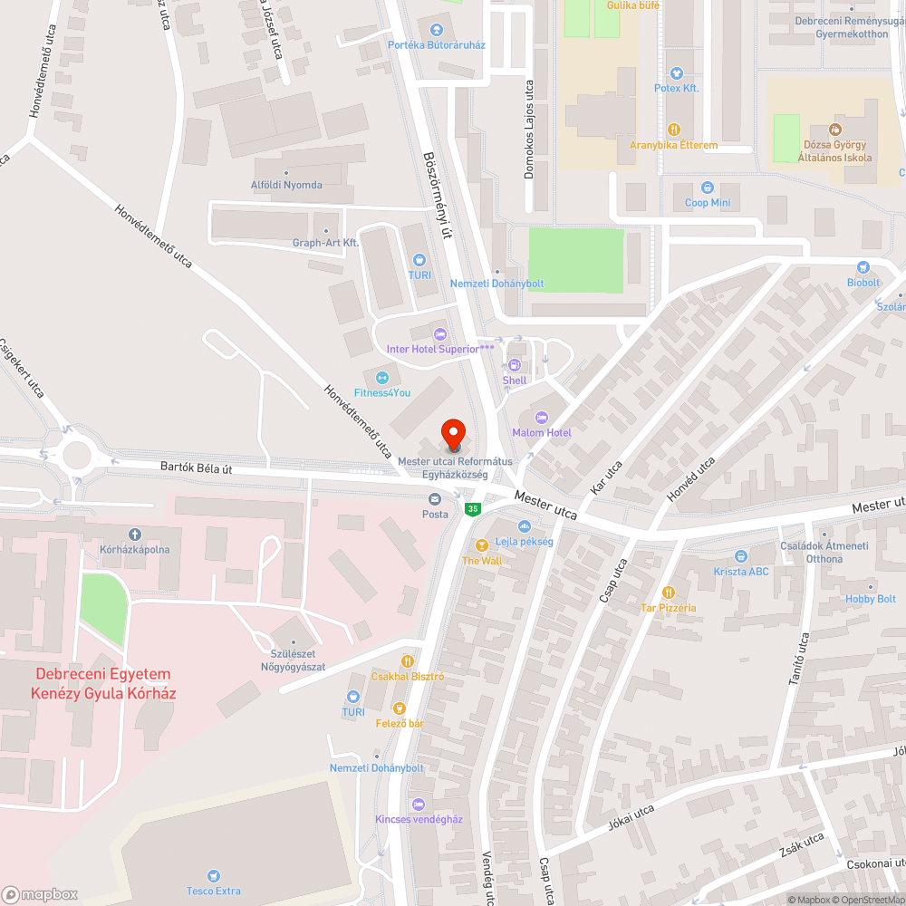 Hibás toronyóra világítás bejelentés helye