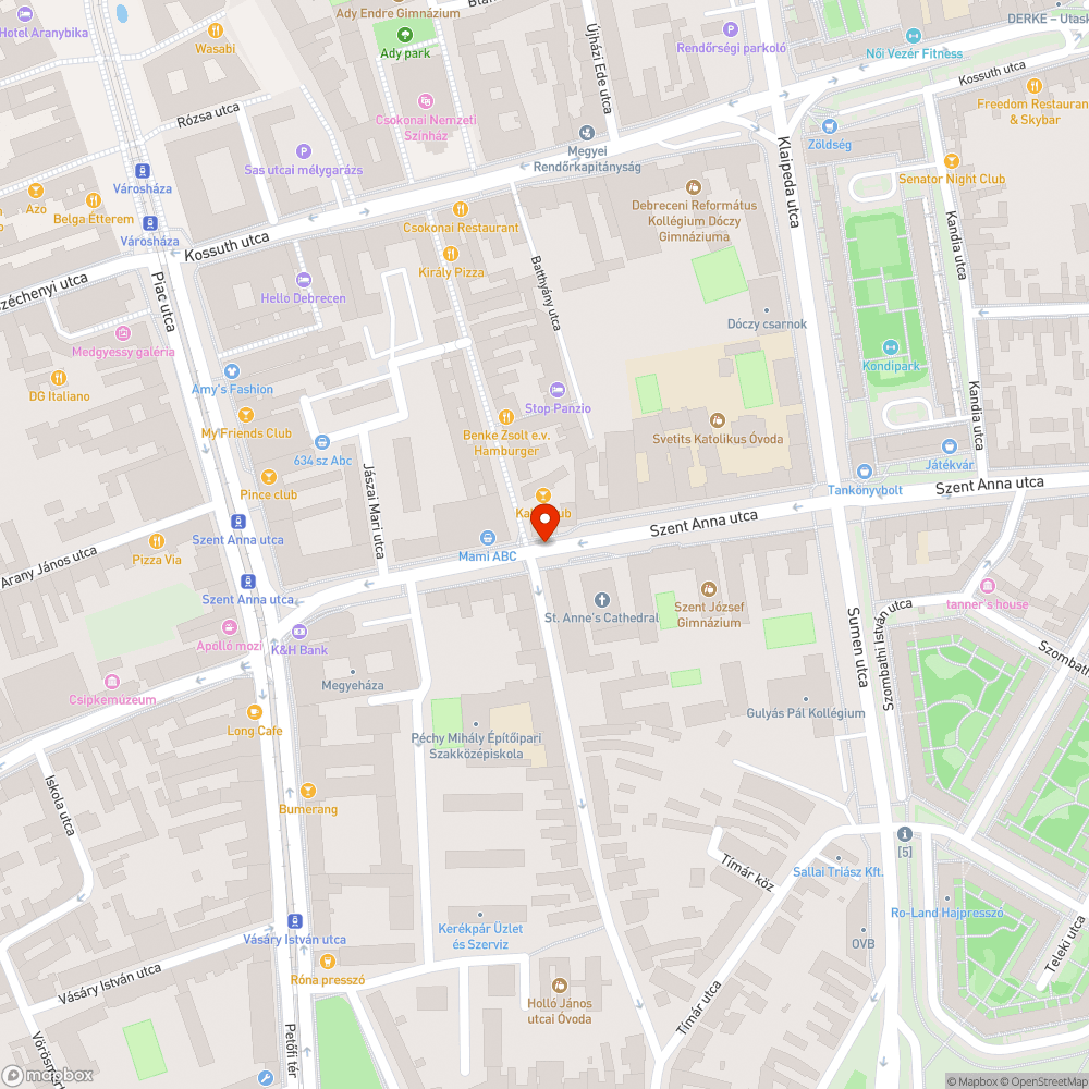 Hibás izzók bejelentés helye