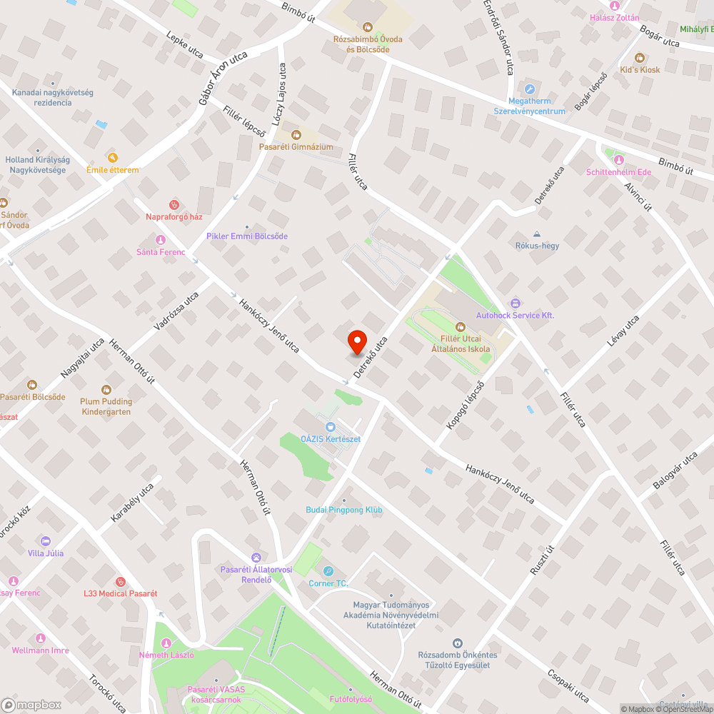 Vasalatig kopott UPC bejelentés helye