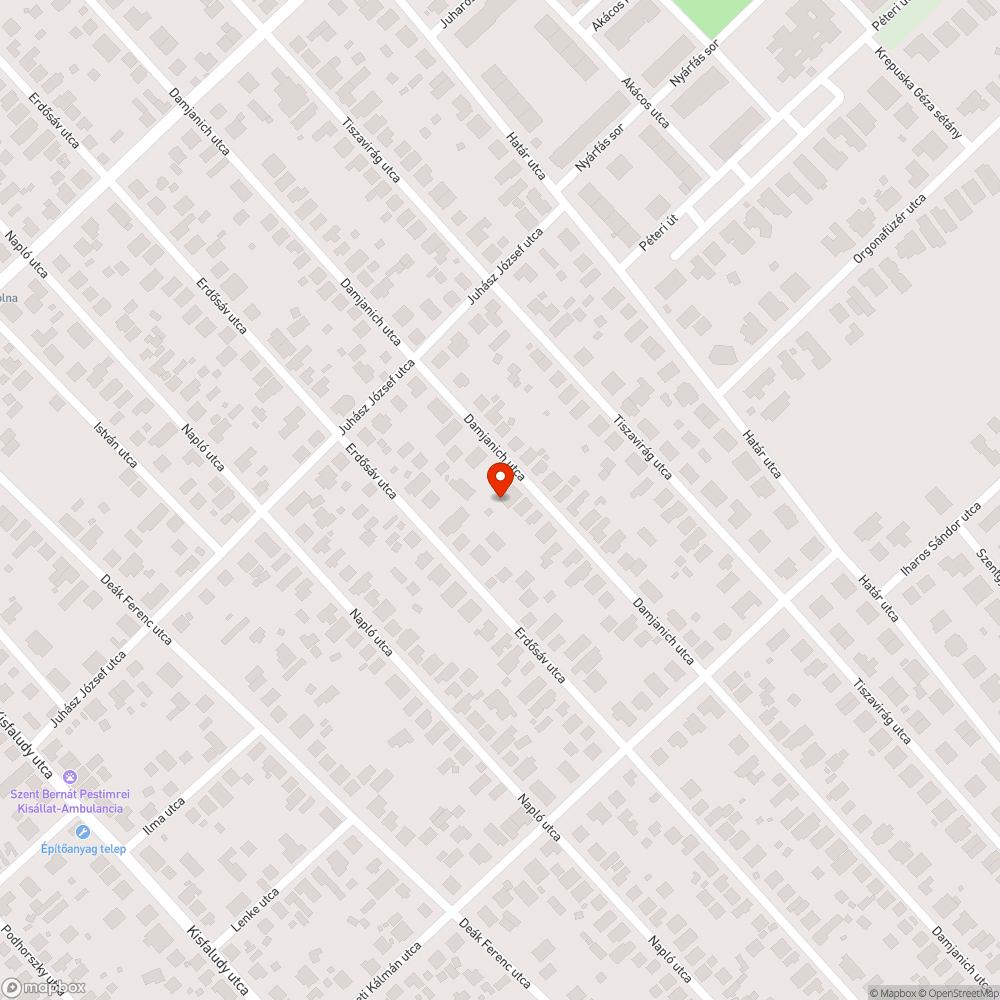 Közvilágítás hiba bejelentés helye