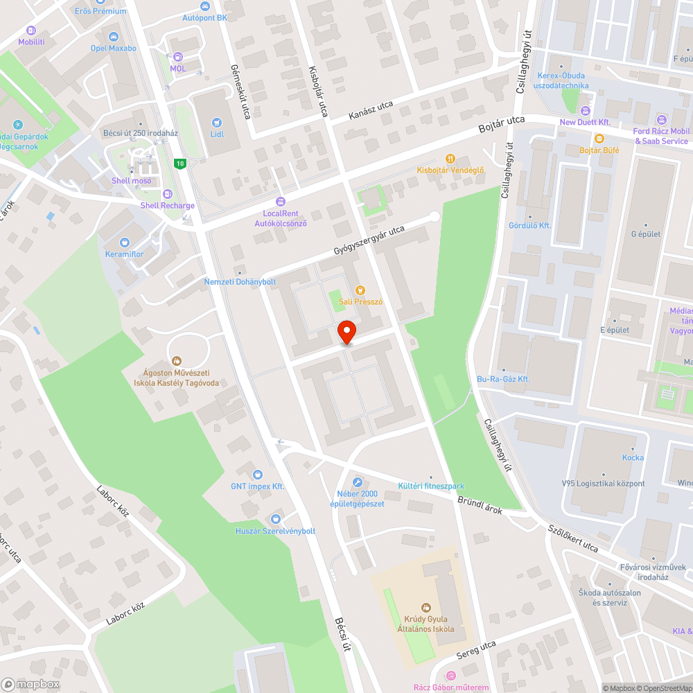 Lerakott szemét bejelentés helye