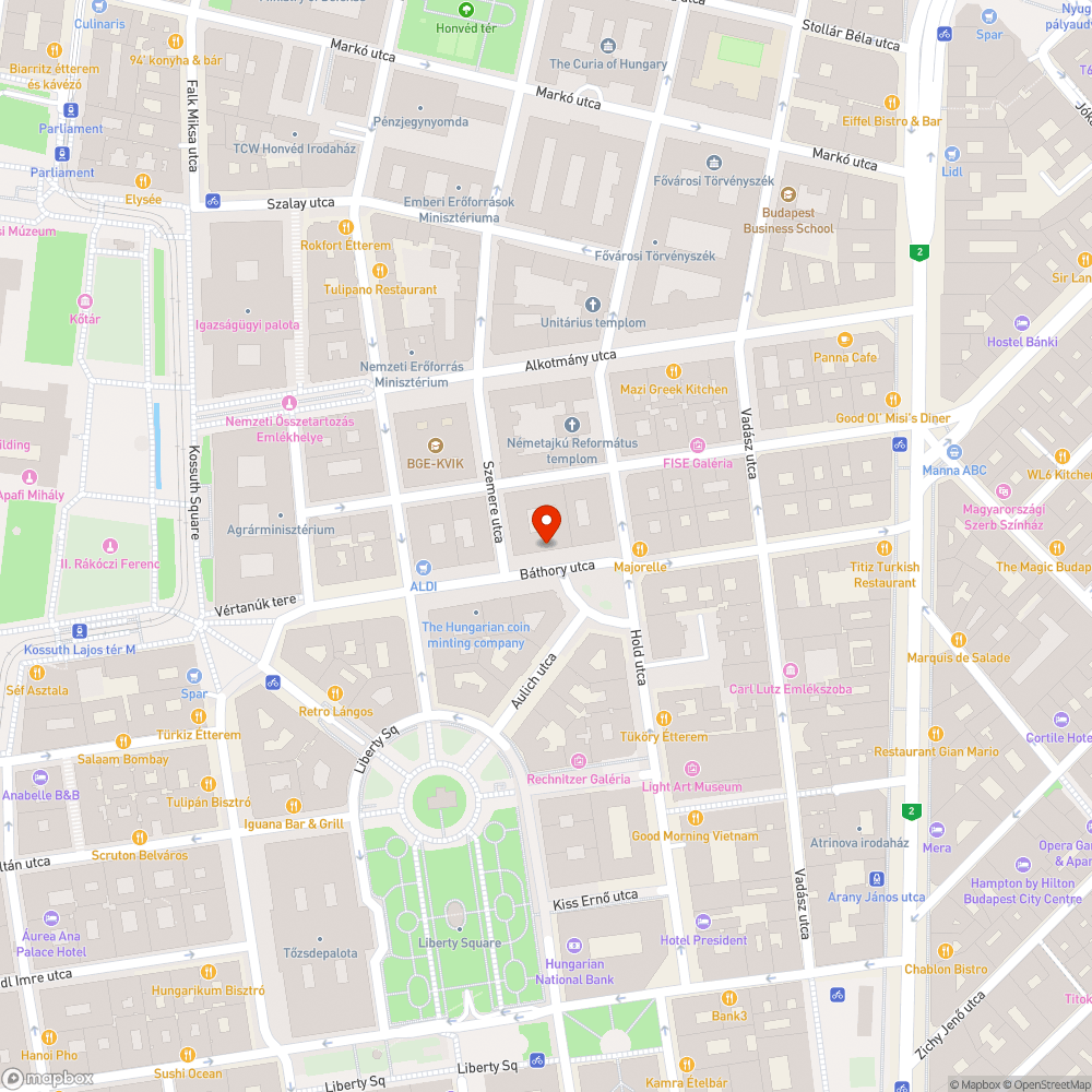 Zebra előtti járdán parkolás bejelentés helye