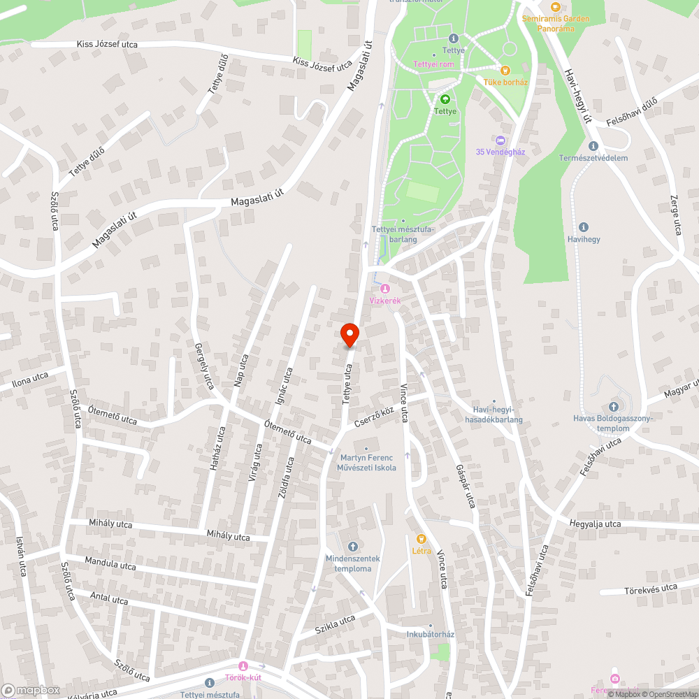 Járdakövezet hiba bejelentés helye