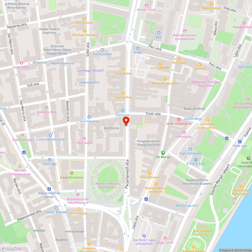 Firka a Tímár utca megállóban bejelentés helye