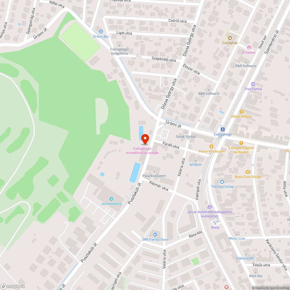 Eldugult csatorna bejelentés helye