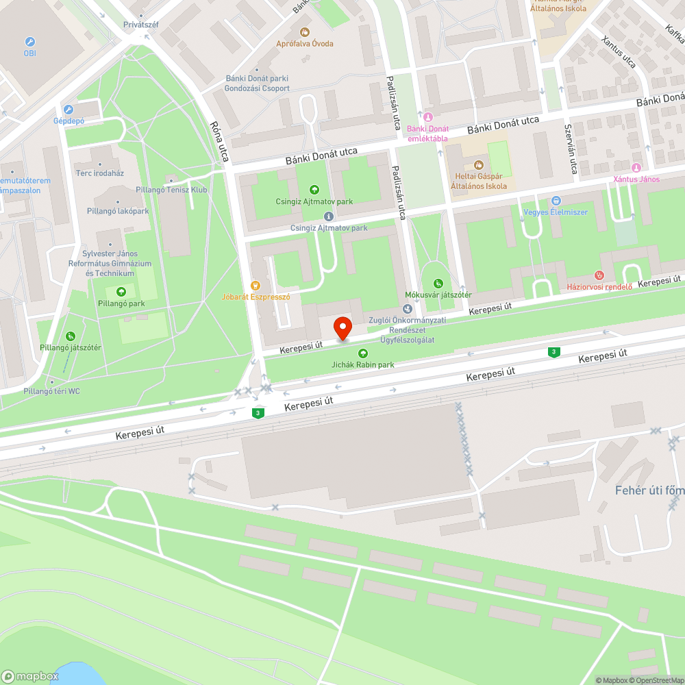 Közvilágítás nem működik bejelentés helye