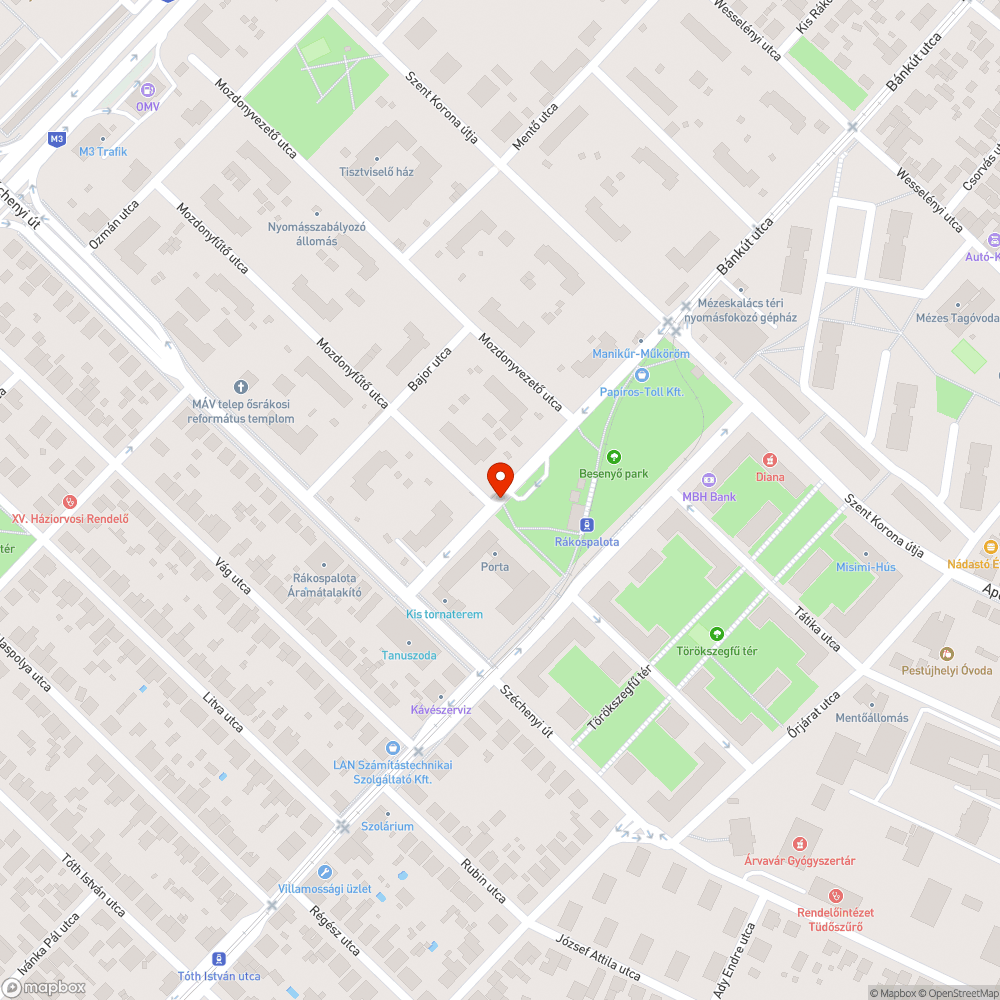 Veszélyes gyalogatkelőhely bejelentés helye