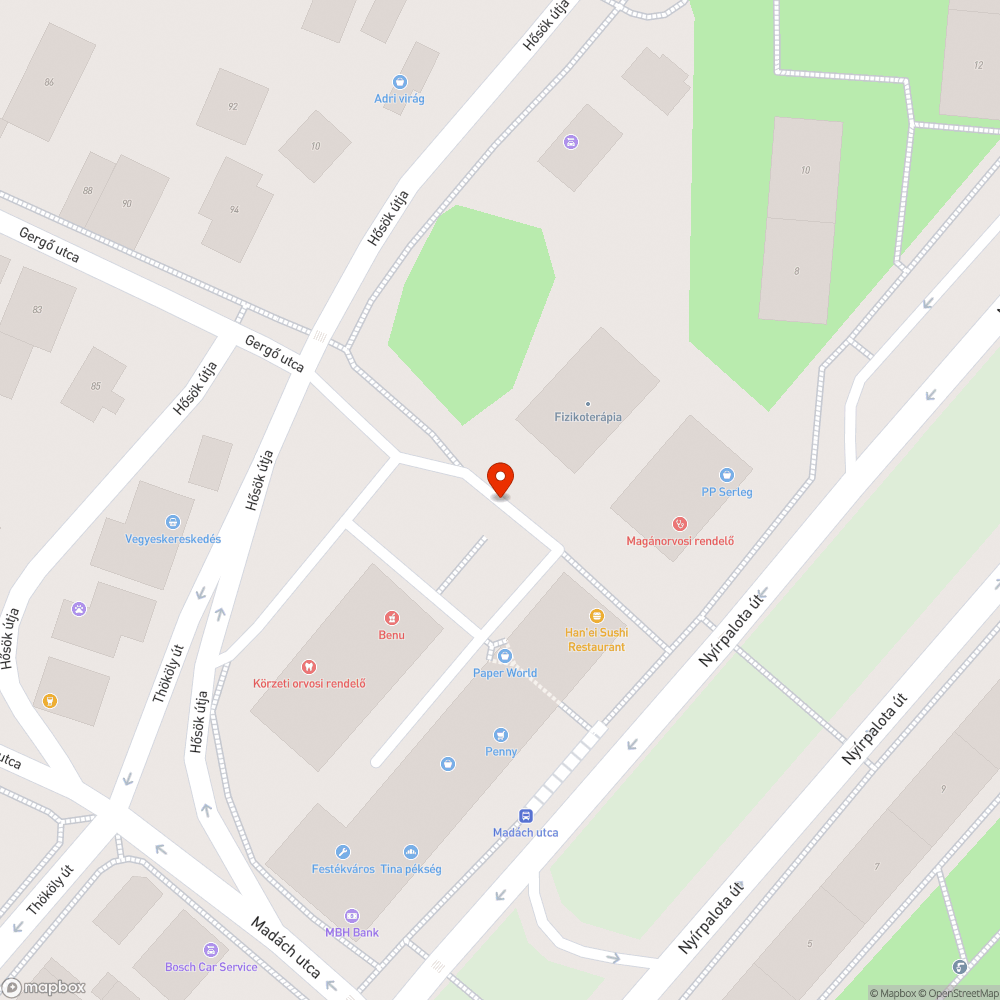 Kitört pollerek bejelentés helye