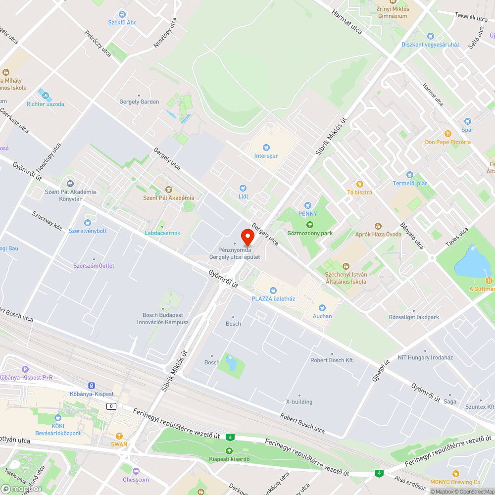 Megsüllyedő víznyelők bejelentés helye