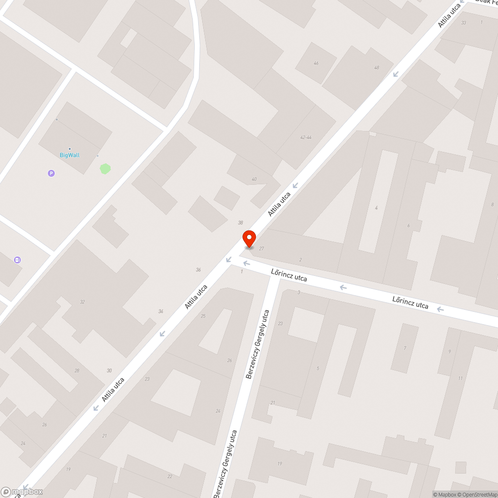 Megrogyott tábla a járdán bejelentés helye