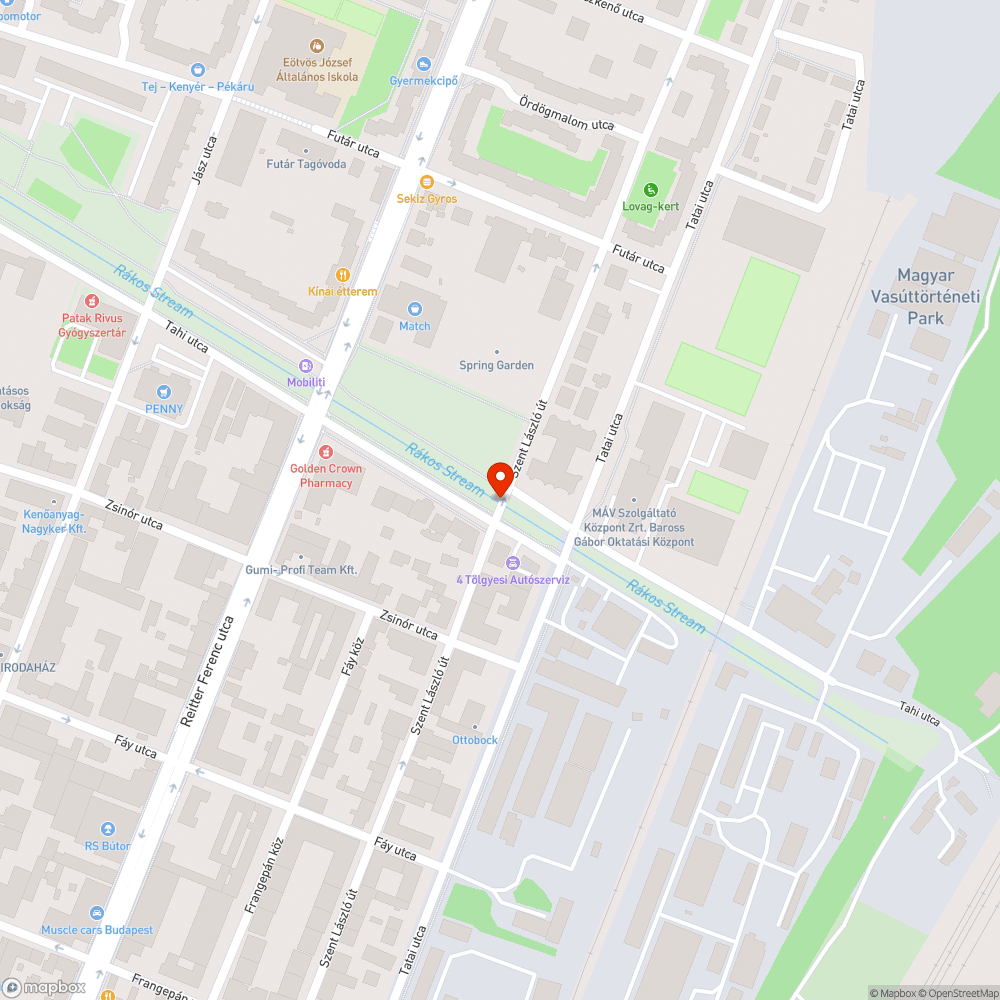 Kockaköves híd bejelentés helye