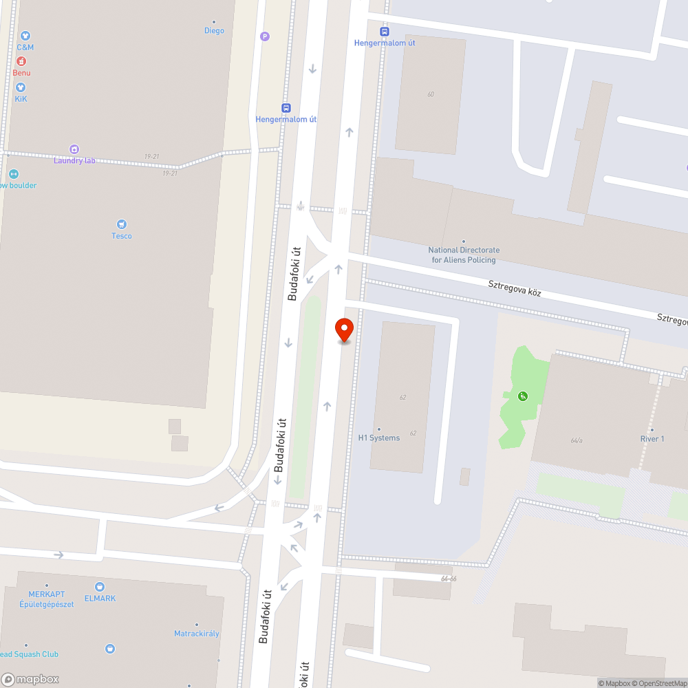 Kiálló szerelőakna-fedél bejelentés helye