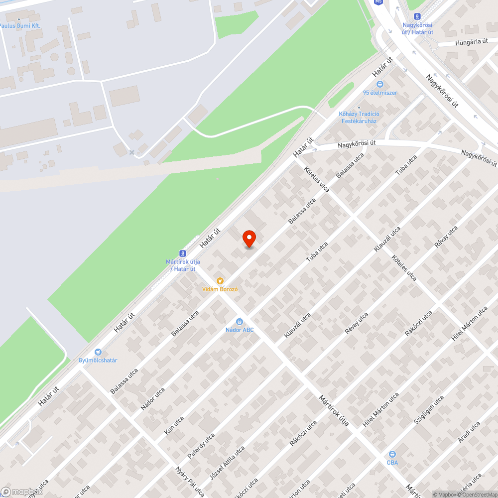 Leszakadt kábel bejelentés helye