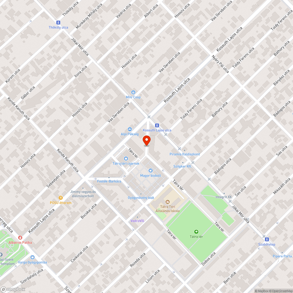 Autógumik, sitthalom bejelentés helye