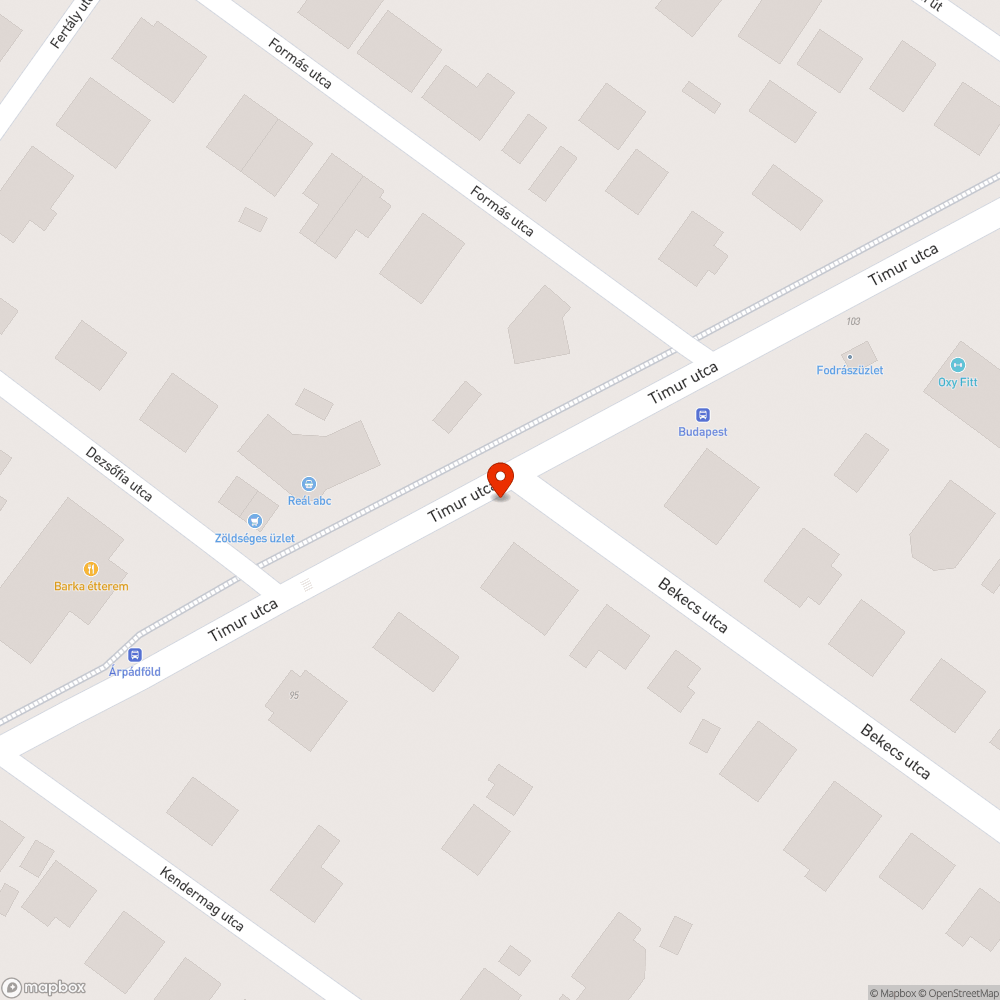 Morzsálódó aknafedél MATÁV felirattal bejelentés helye