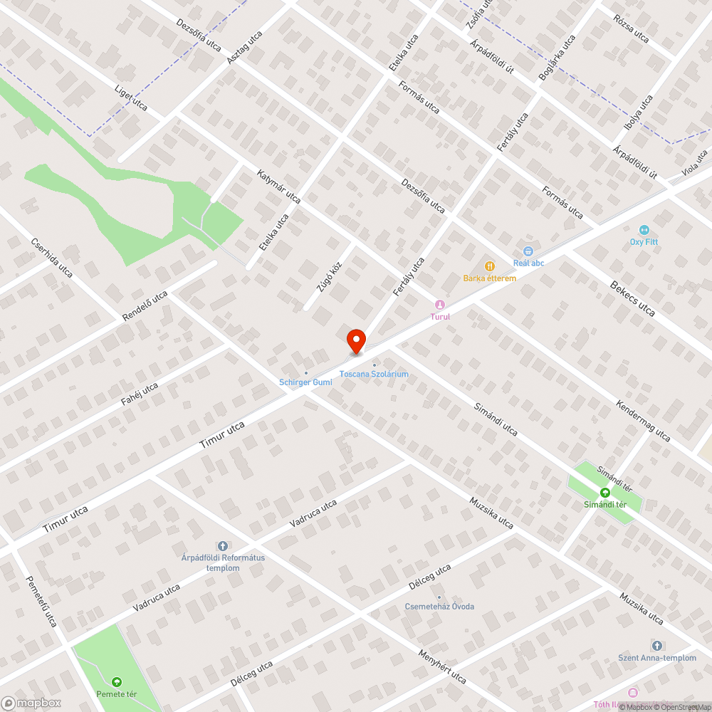 Rozsdás postaláda bejelentés helye