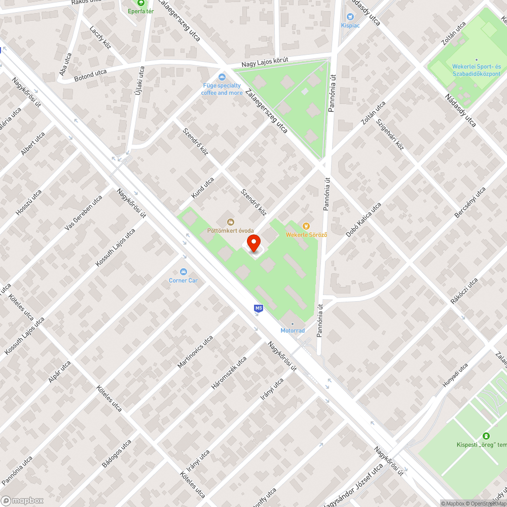 Jármű közterületen érvénytelen műszakival bejelentés helye