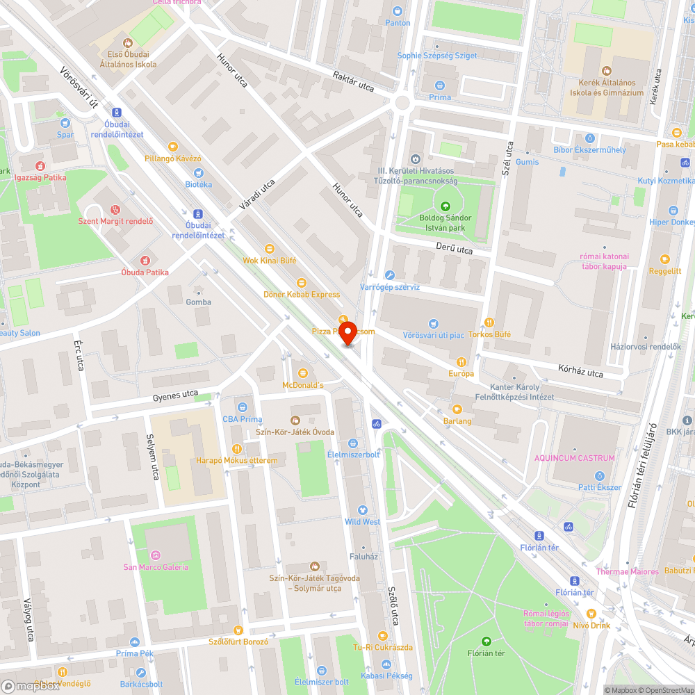 Rossz minőségű, forgalmas út bejelentés helye