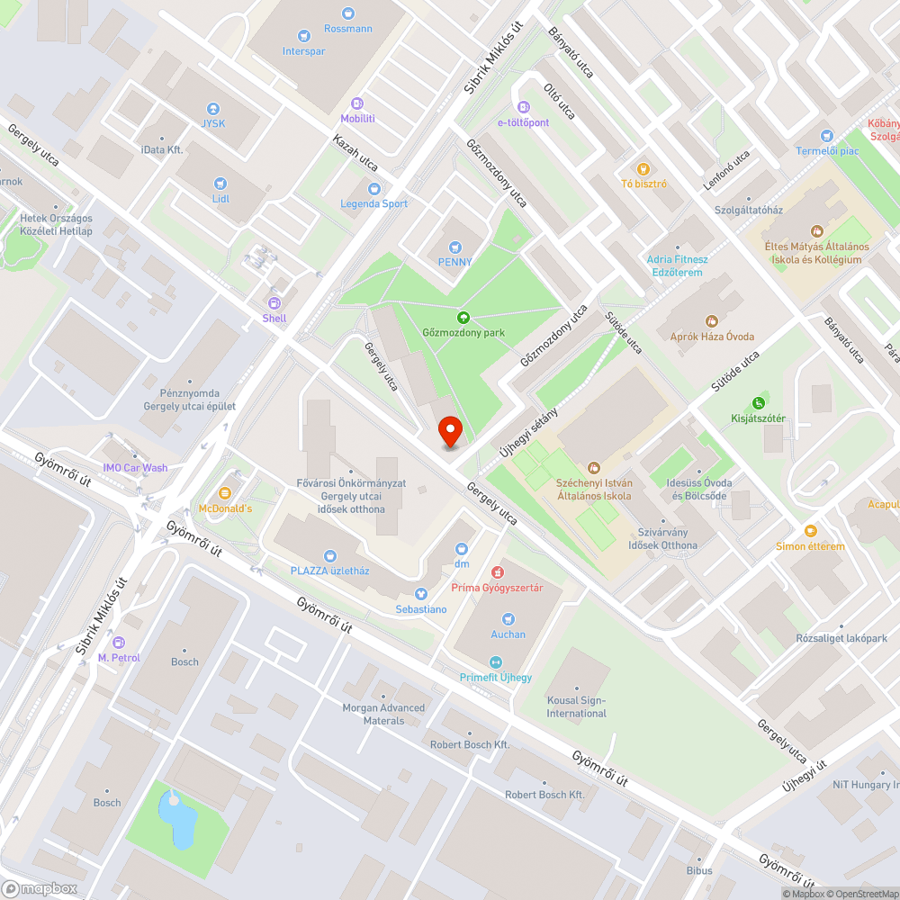 Újabb elhagyott roller bejelentés helye