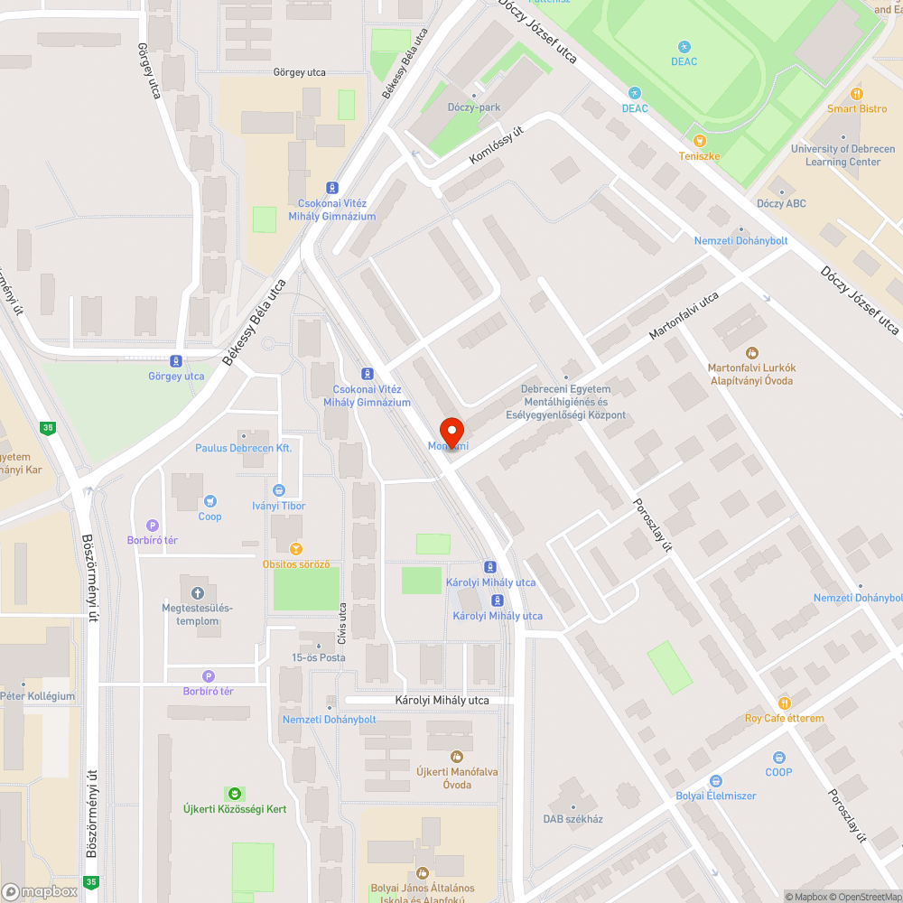 Eldugult víznyelő bejelentés helye