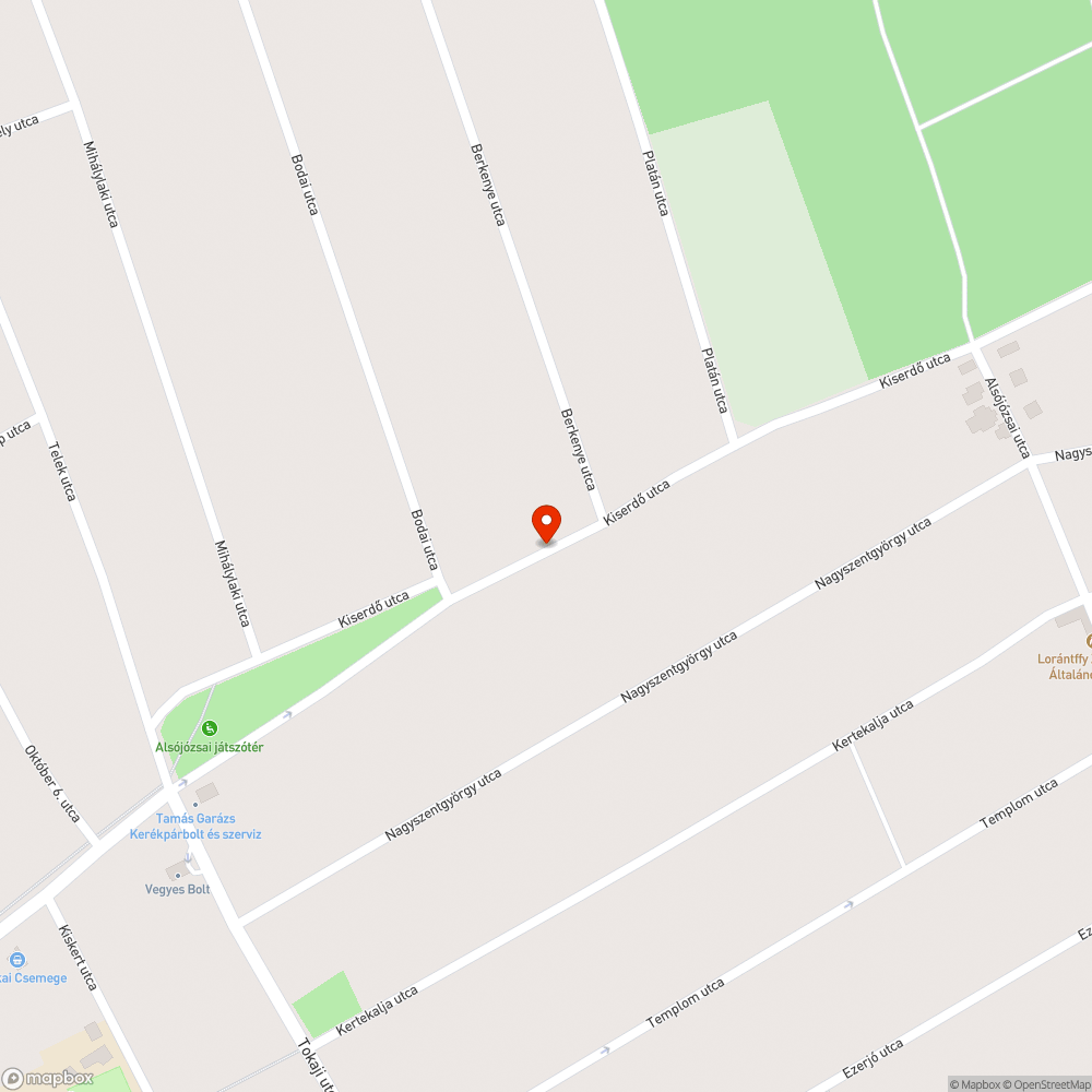 Kint maradt tábla bejelentés helye