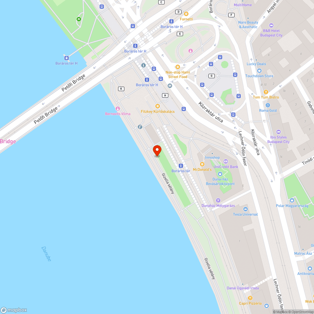 Kiszáradt fa bejelentés helye