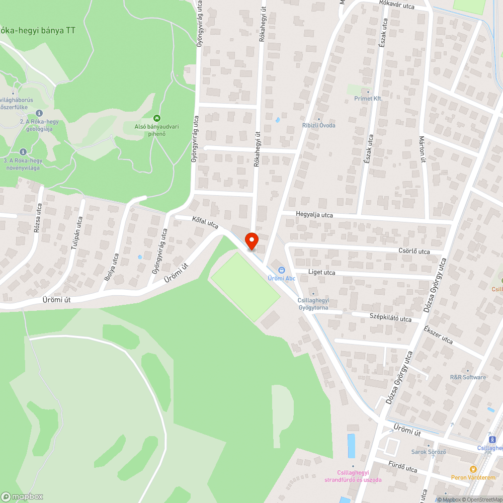 Kidőlt közlekedési tábla bejelentés helye