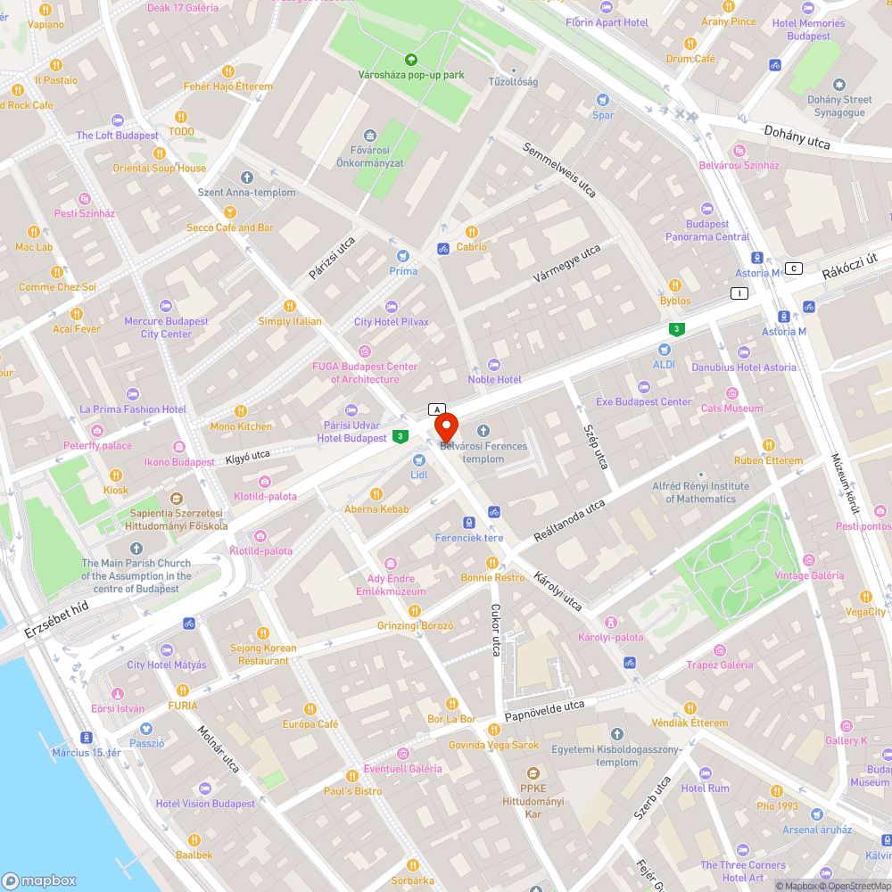 Rettenetesen koszos térkő bejelentés helye