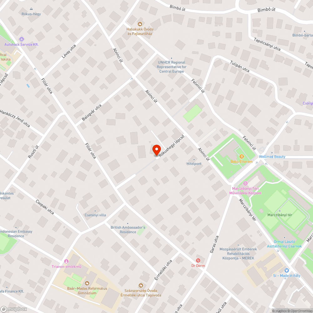 Rókushegyi lépcső burkolati problémák bejelentés helye