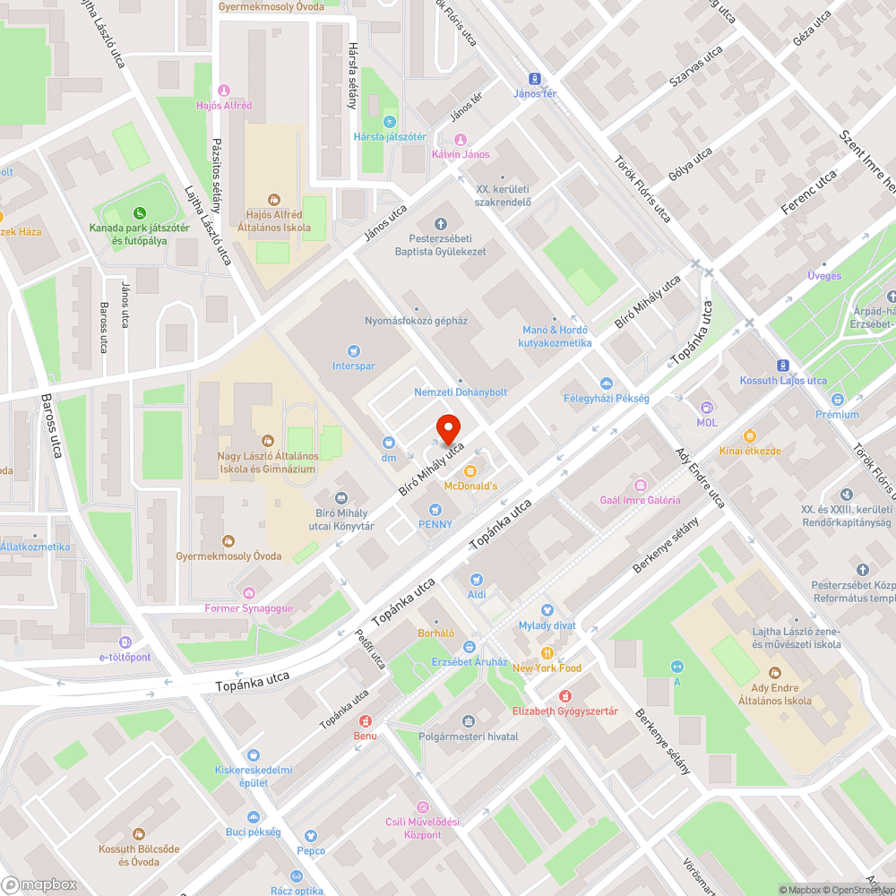 Szeméthalom bejelentés helye